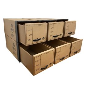 Stack File Boxes can also be used for home organization, archiving, and storage needs |UOFFICE

