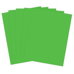Colored Bond Paper Bundle 8.5" x 11", 20lbs, 100 Pages, Green School and Office Supply UOFFICE