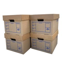 File Storage Boxes 4 Pack 200# Strength |UOFFICE
 