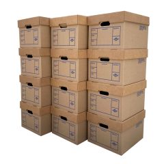 Boxes are double-walled and strong enough to be stacked|UOFFICE

