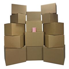 UBMOVE MOVING KIT #2 - 14 BOXES AND LABELS